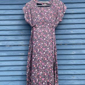 Anne Kimball tie back cotton/wool dress. Size 1 (small)